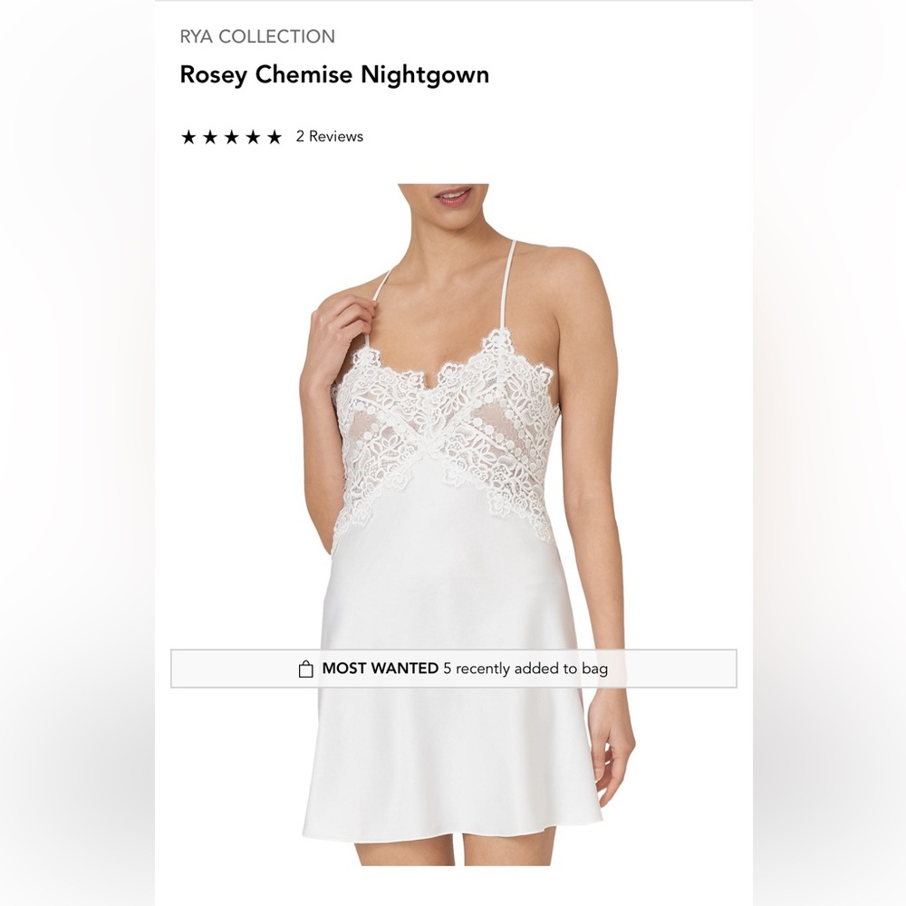 Rya Collection Rosey Chemise Nightgown
